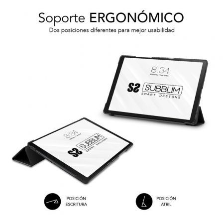Subblim Funda Shock Case para Samsung Galaxy Tab A8 10.5 X200/X205 Negra